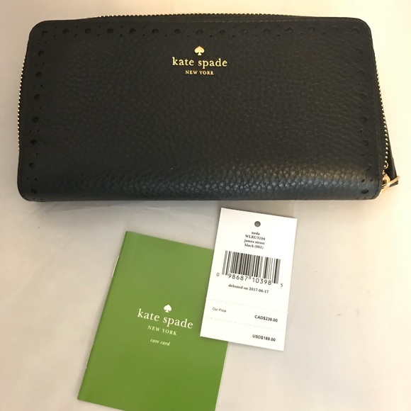 kate spade Handbags - Neda James St. Kate Spade ♠️ zip around Wallet